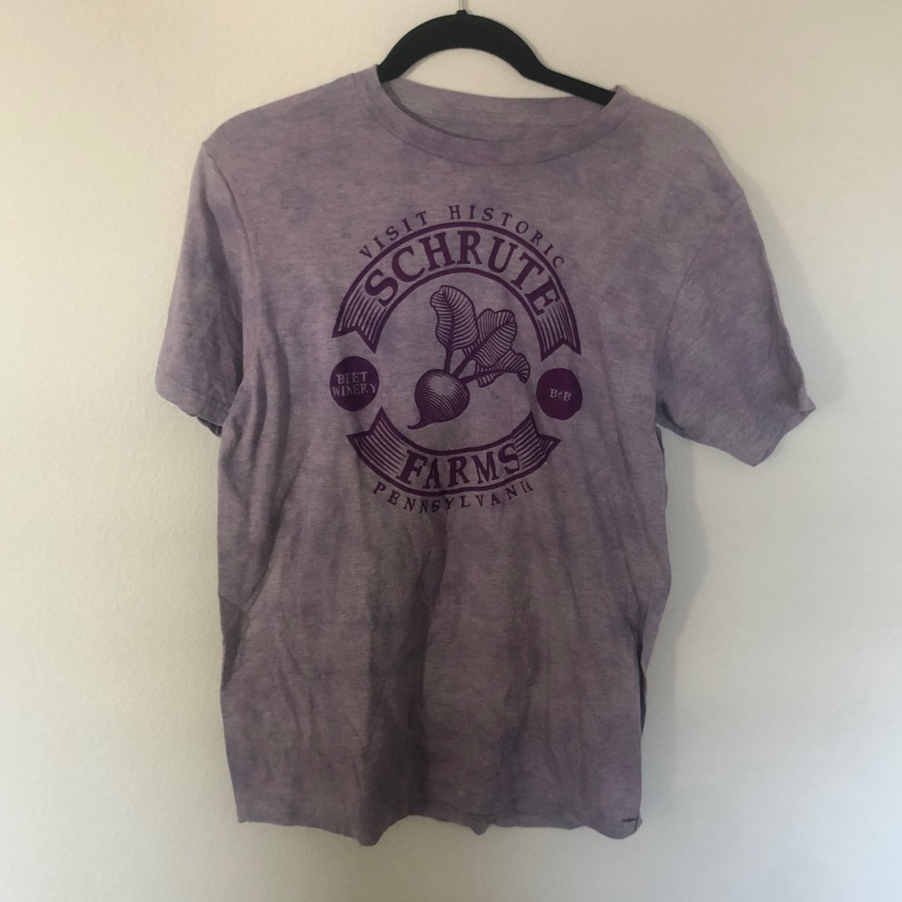 The office schrute farms tie dye tee